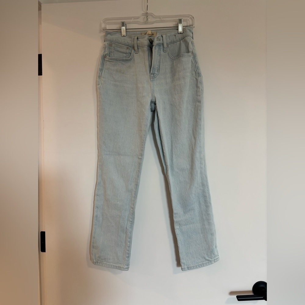 Madewell Mid Rise Perfect Vintage Light Wash Jean Size 25P